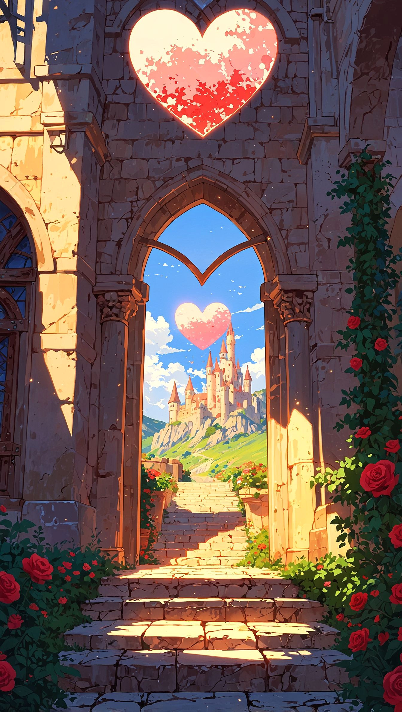 Romantic Valentine’s Day Lock Screens for iPhone & Android