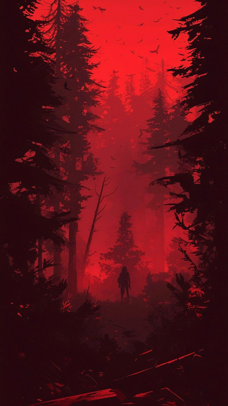 Elegant Red Wallpapers for a Dramatic Home