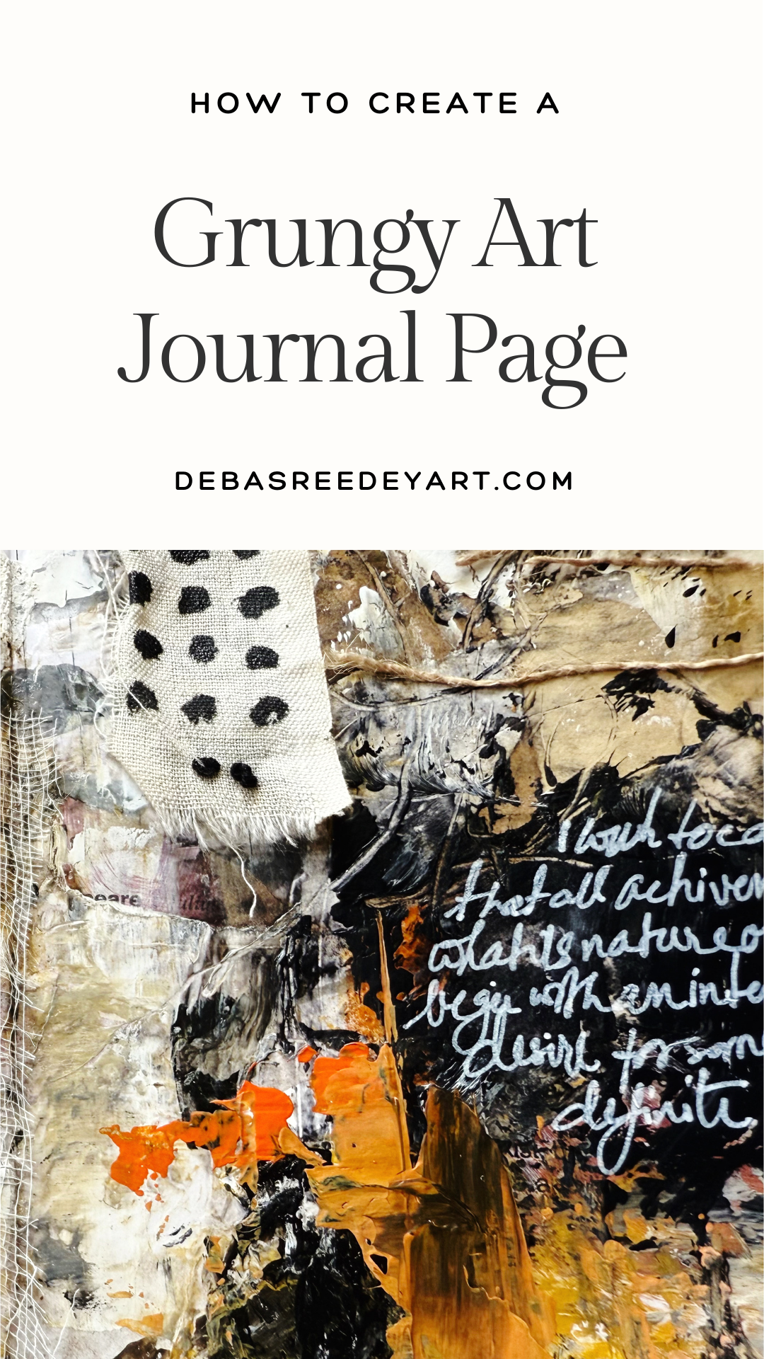 Dirty Chic Journal Pages in 6 Easy Steps