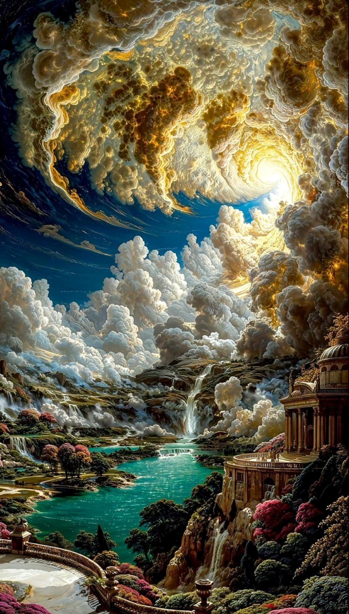 Unforgettable Cosmic Art: Hand-Drawn Universe View