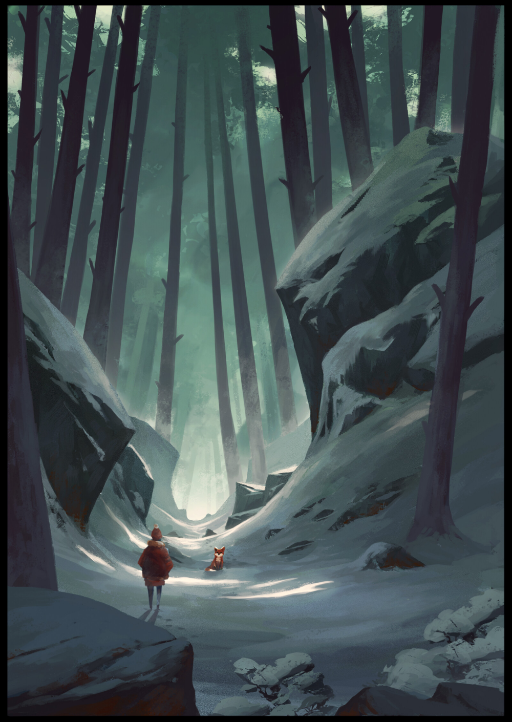 Fast Forest Speedpainting Magic