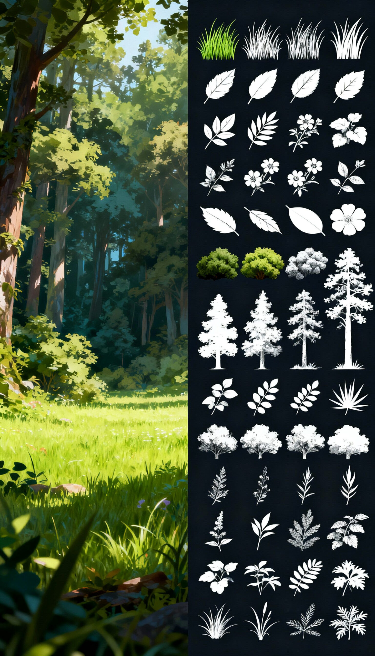 Unlock Anime Watercolor Magic with These Procreate Brushes