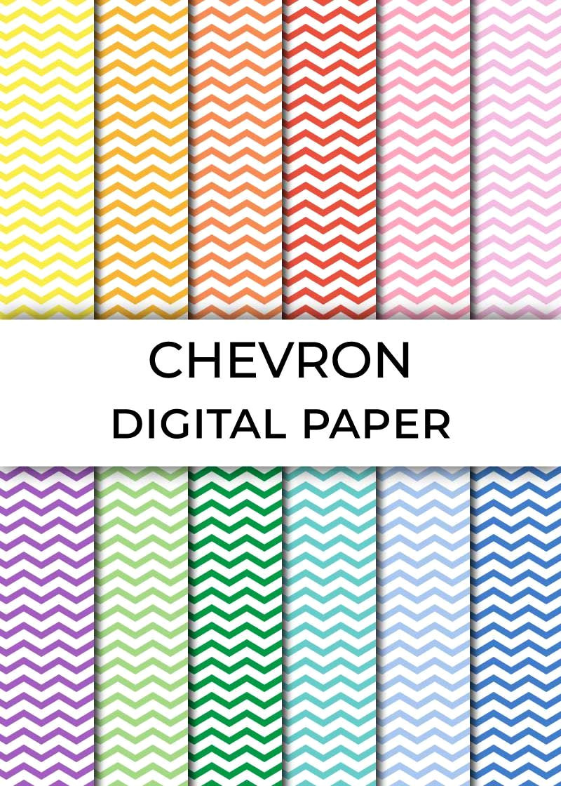 Chevron Pattern Digital Printables
