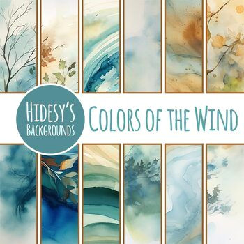 Autumn Whispers: Cozy Watercolor Digital Wallpaper