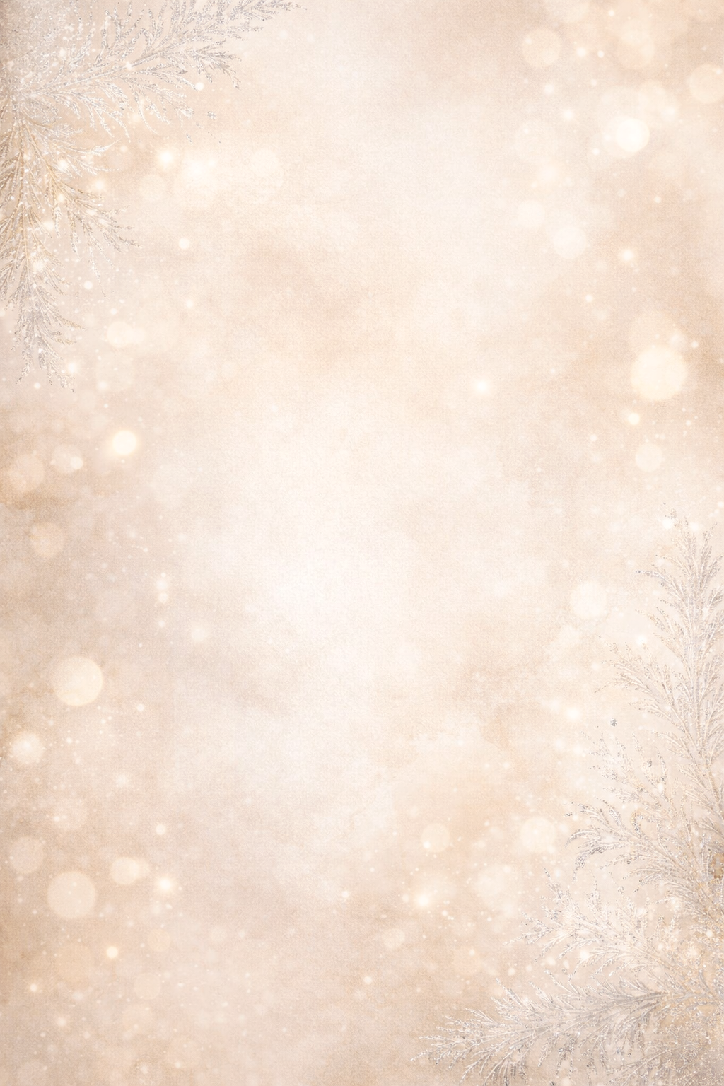 Minimalist Christmas Backdrops in Soothing Beige Hues