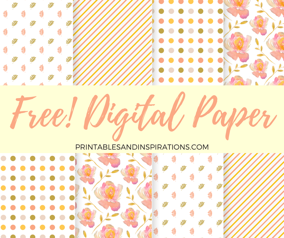 Free Printable Papers for Scrapbooking & Creative Projects