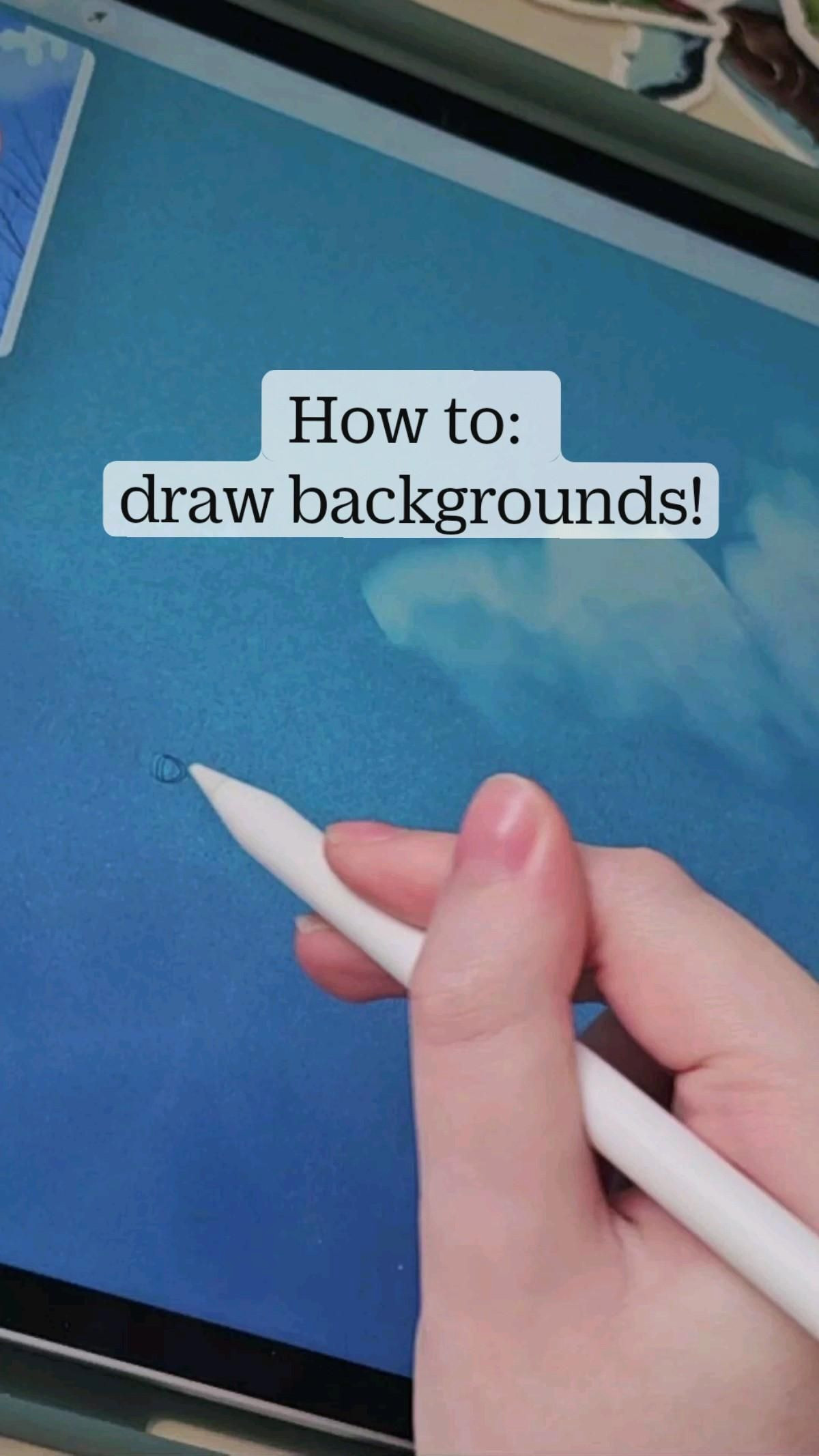 Epic Oil Pastel Backgrounds on Procreate