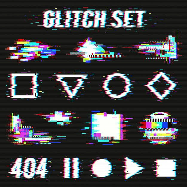 Dark Black Glitch Backgrounds | Free Download