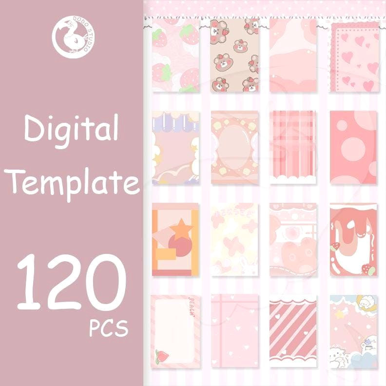 Vibrant Backgrounds for Planners & Note-Takers