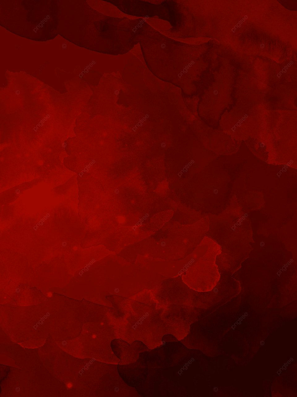 Free Watercolor Red Background Wallpaper