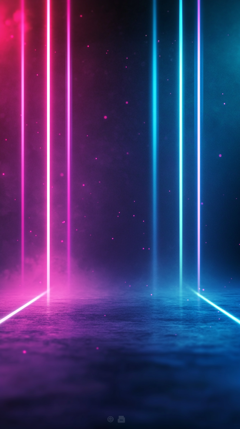 Neon Light Spectacular — Abstract Art