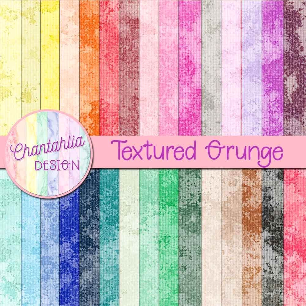 Instant Download: 20 Unique Grunge Digital Papers