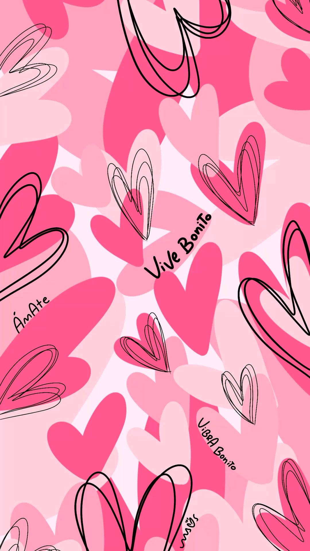 Romantic Pink Heart Decor