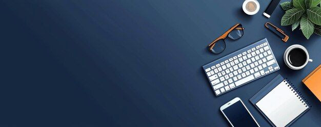 Dive into Productivity: Dark Workspace Ambiance