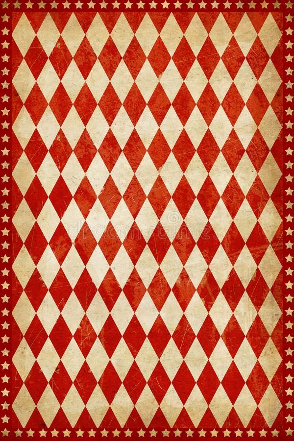 Vintage Circus Dreams: A Dirty, Dramatic Background