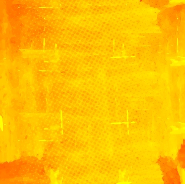Vibrant Yellow Watercolor Texture (Free Download)