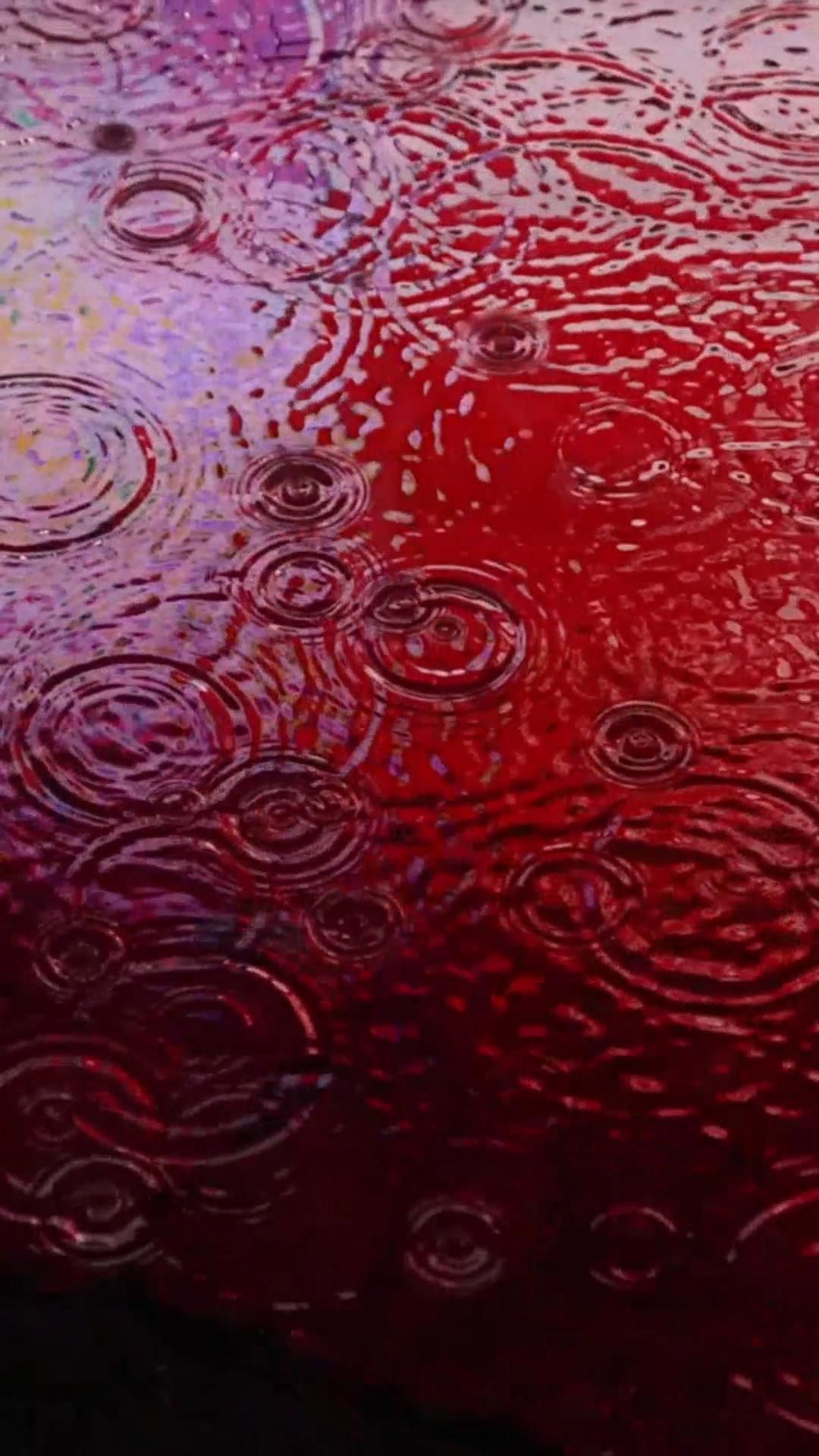 Dark Cinematic Rain Animation