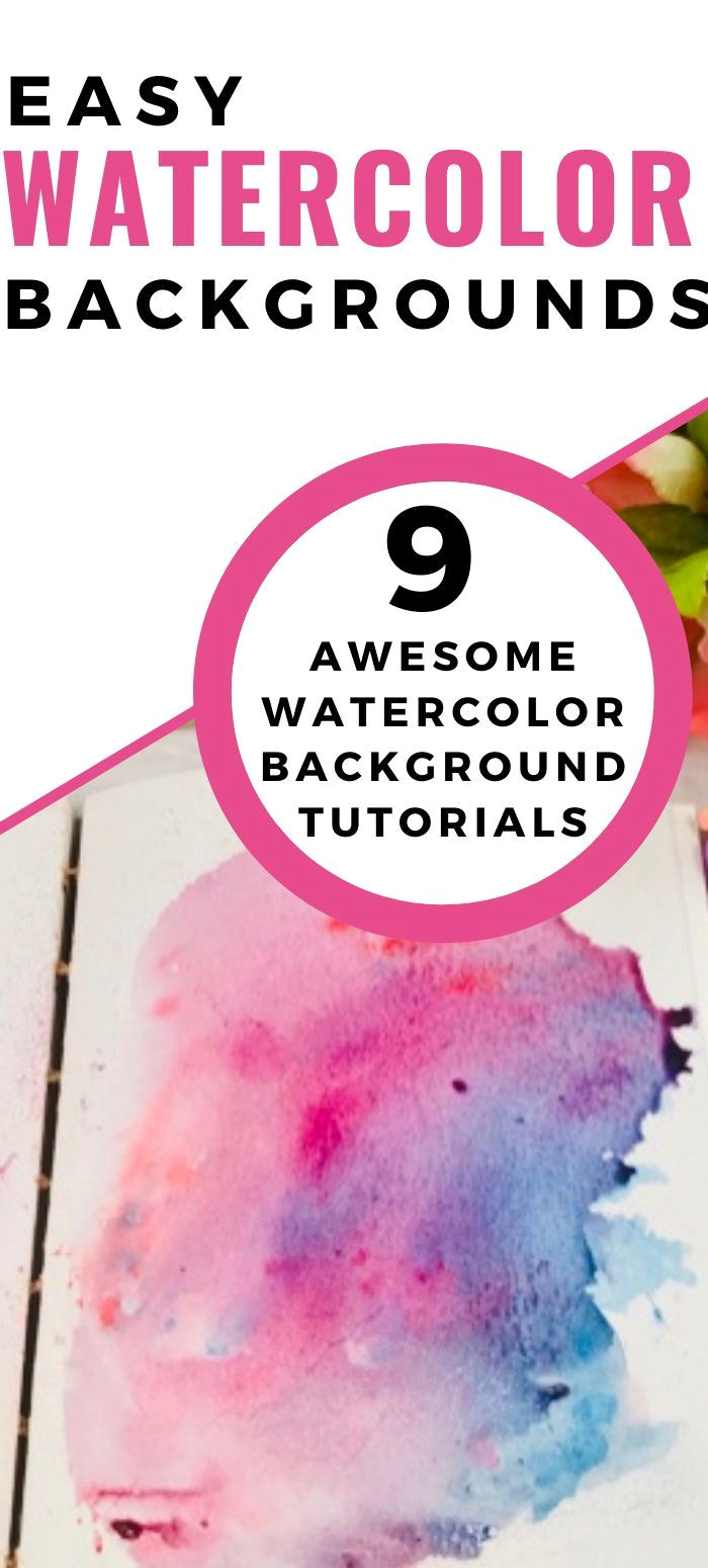 Dive into Dreamy Watercolor Backgrounds in Minutes