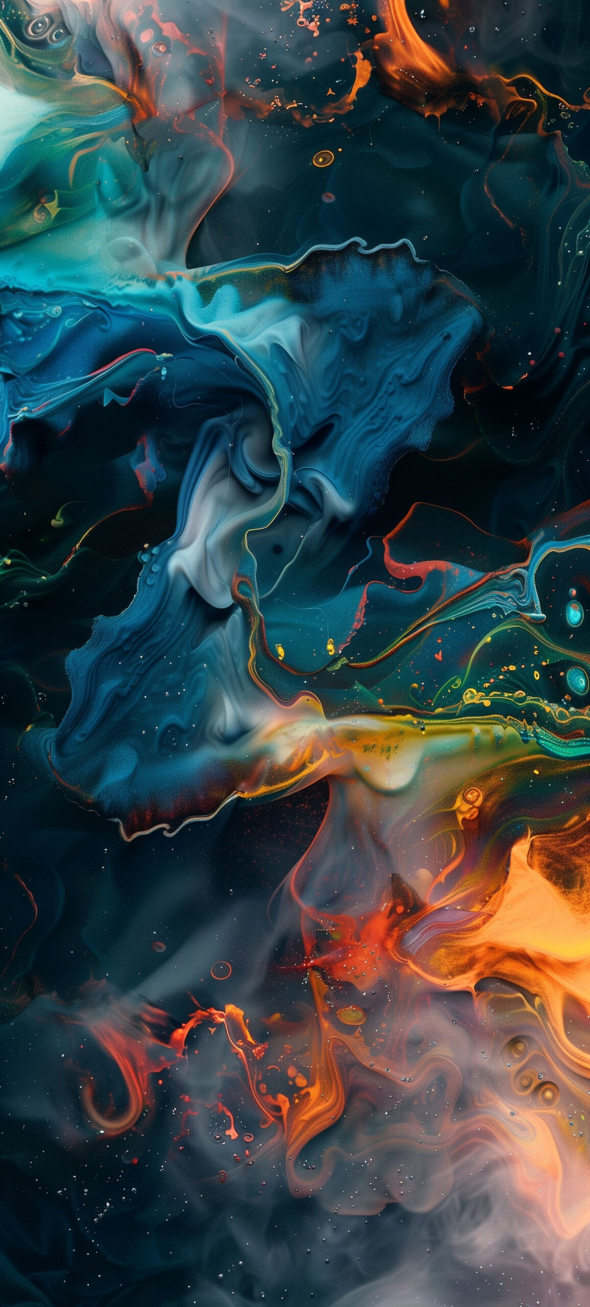 Dazzling Color Swirls Wallpapers