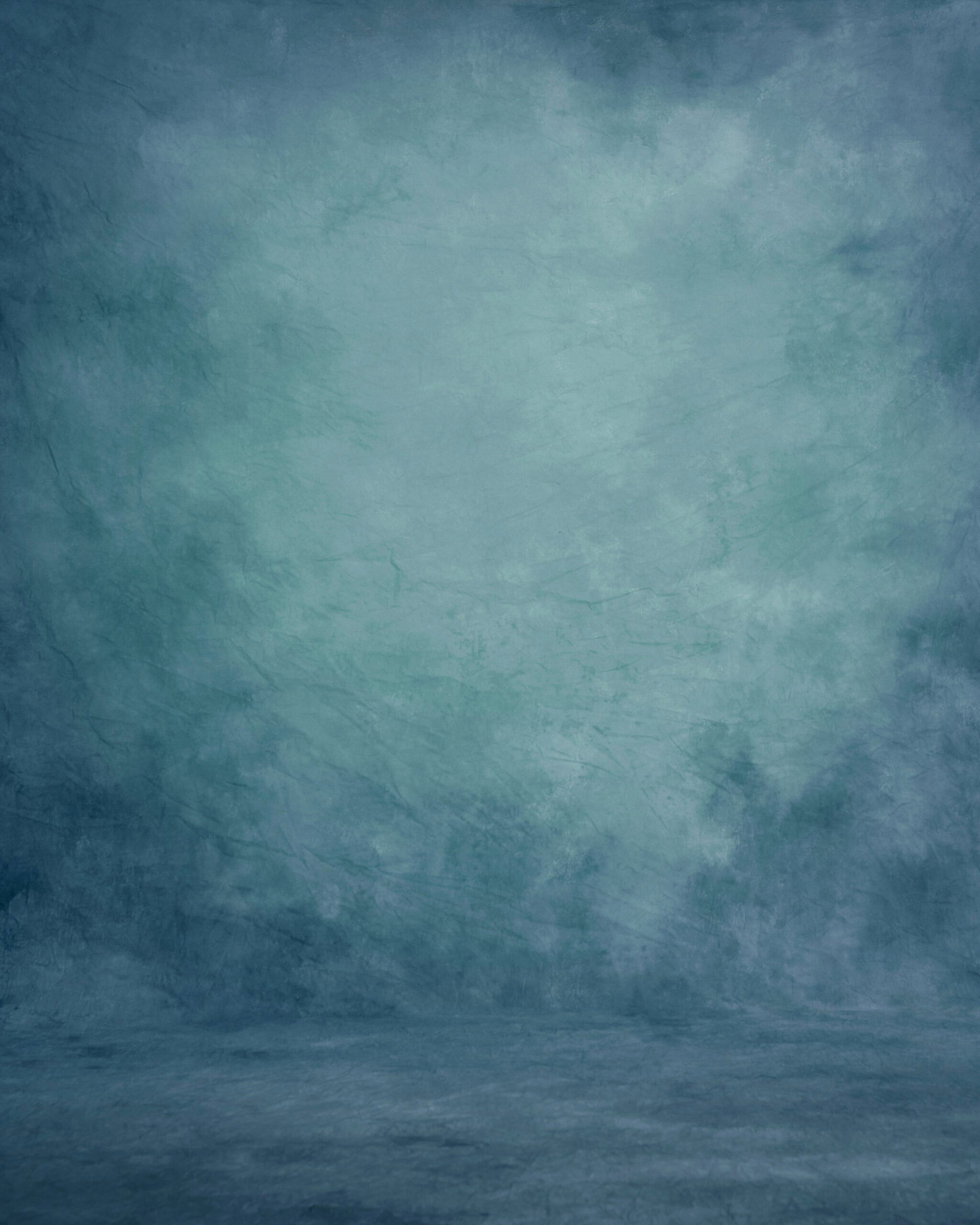 Transform Your Photos: Vibrant Blue Canvas Backdrop