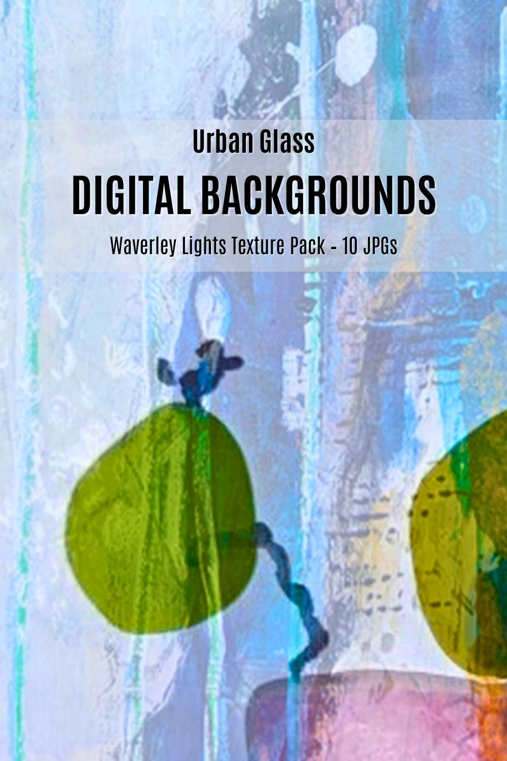 Elegant Urban Glass Textures for Procreate & Canva