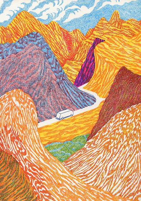 Splash of Color: Vibrant Ink Art