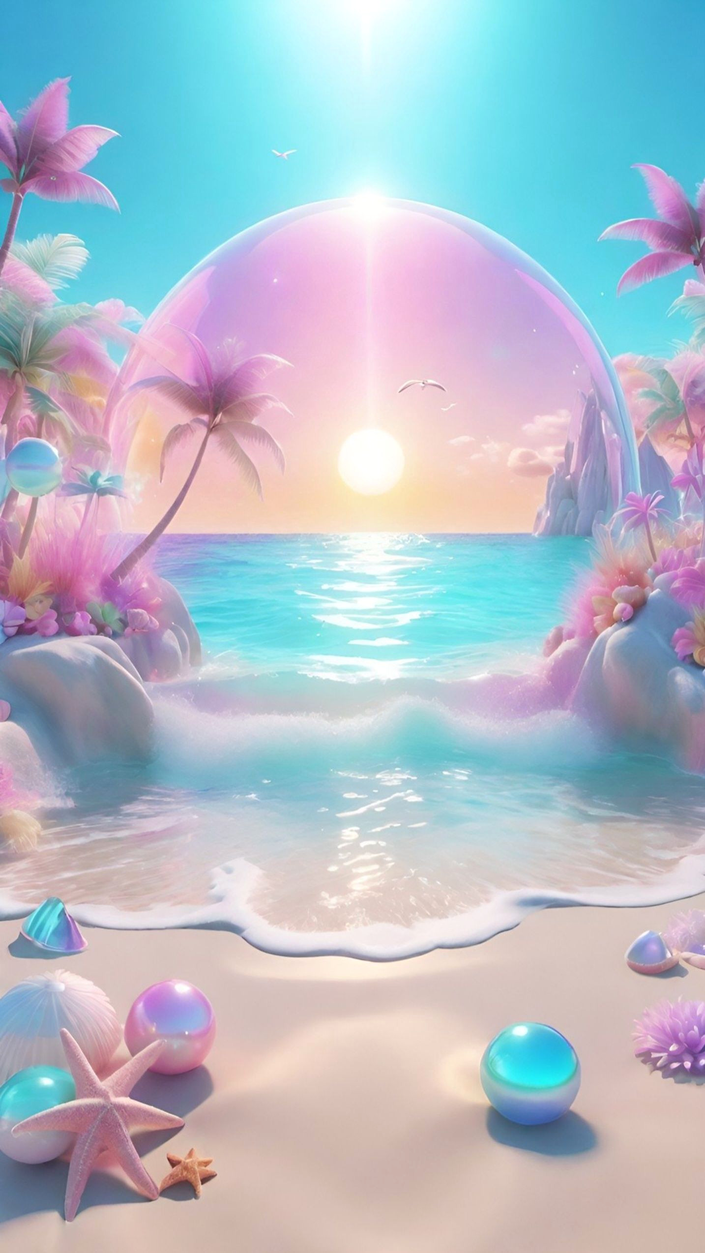 Transform Your Space with Tropical Paradise Wallpaper