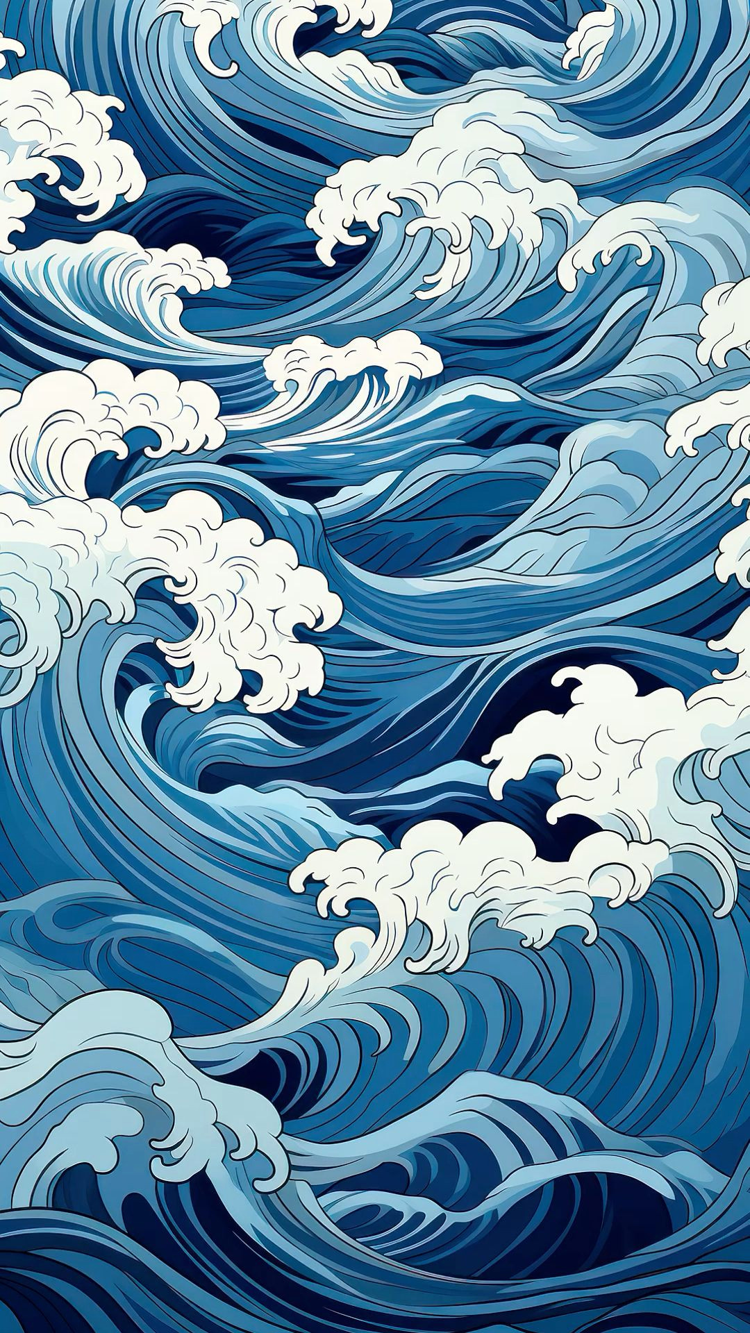 Waves of Calming Beauty for Your Walls