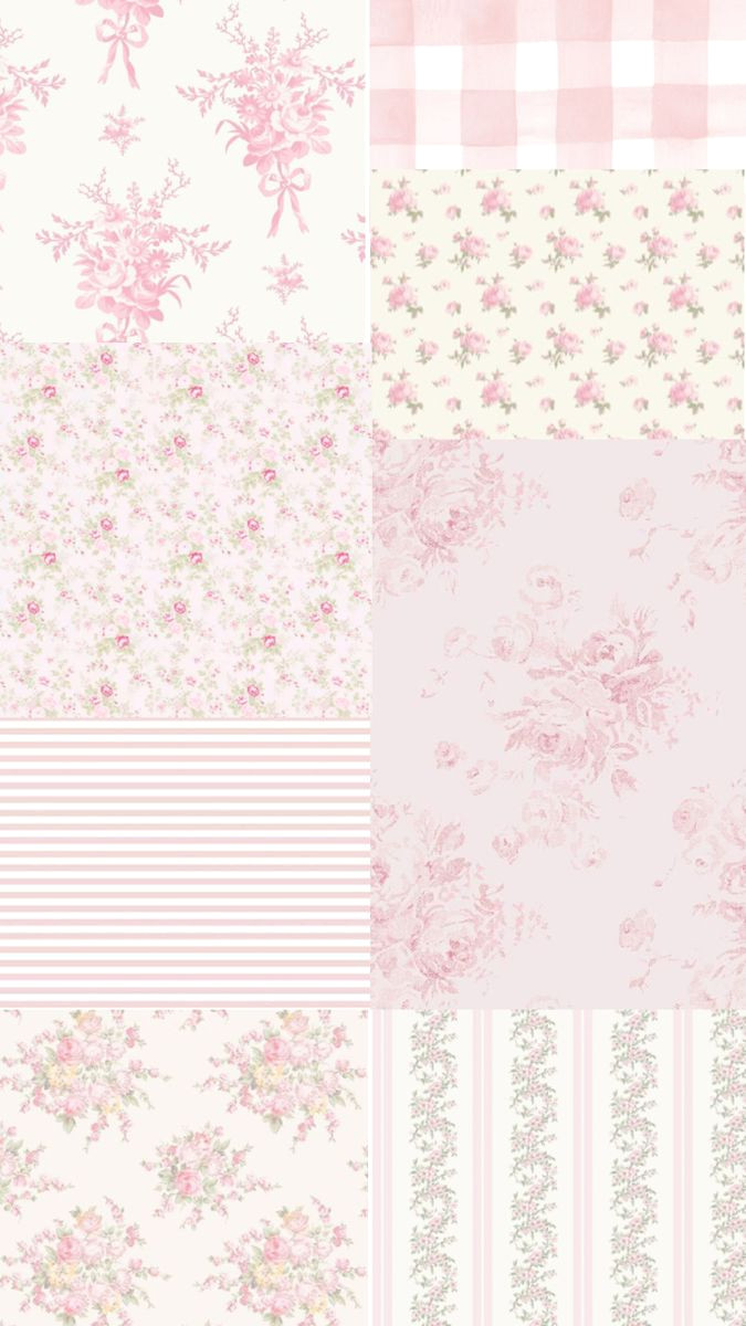 Easy DIY Shabby Chic Wallpapers