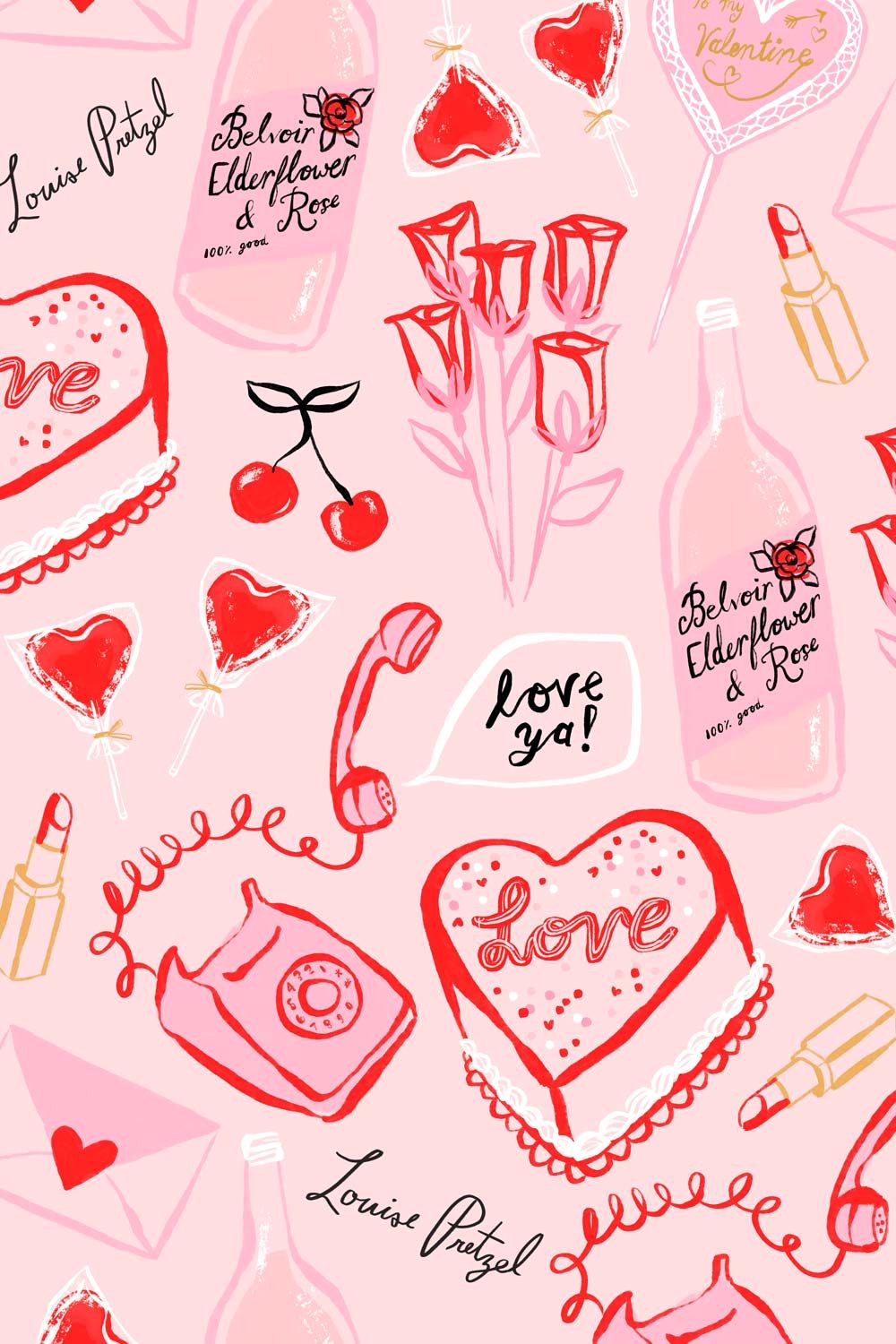 Love in Patterns: Romantic Valentine’s Day Designs
