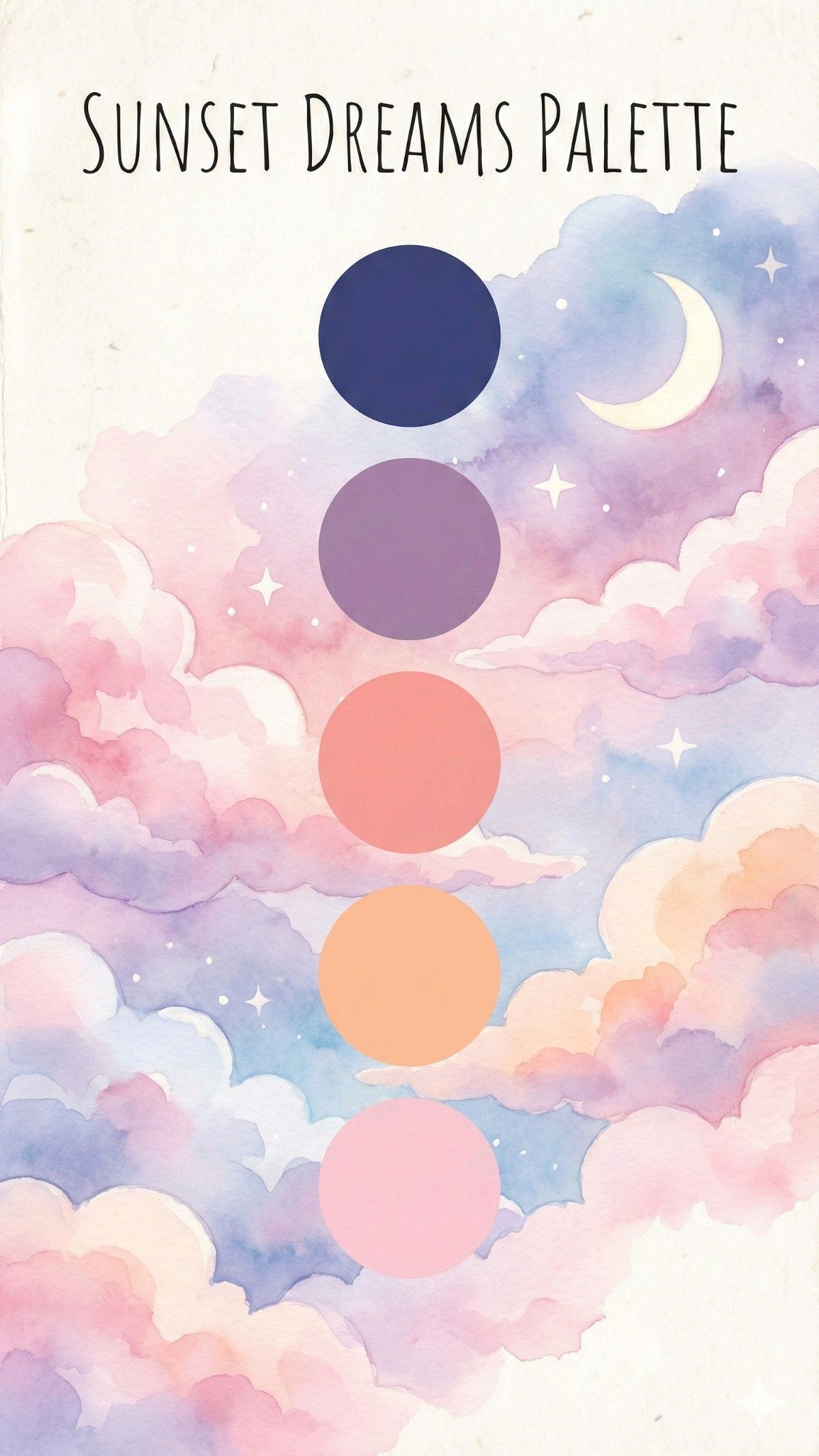 Sunset Vibes in Procreate: 10 Lo-fi Color Palettes