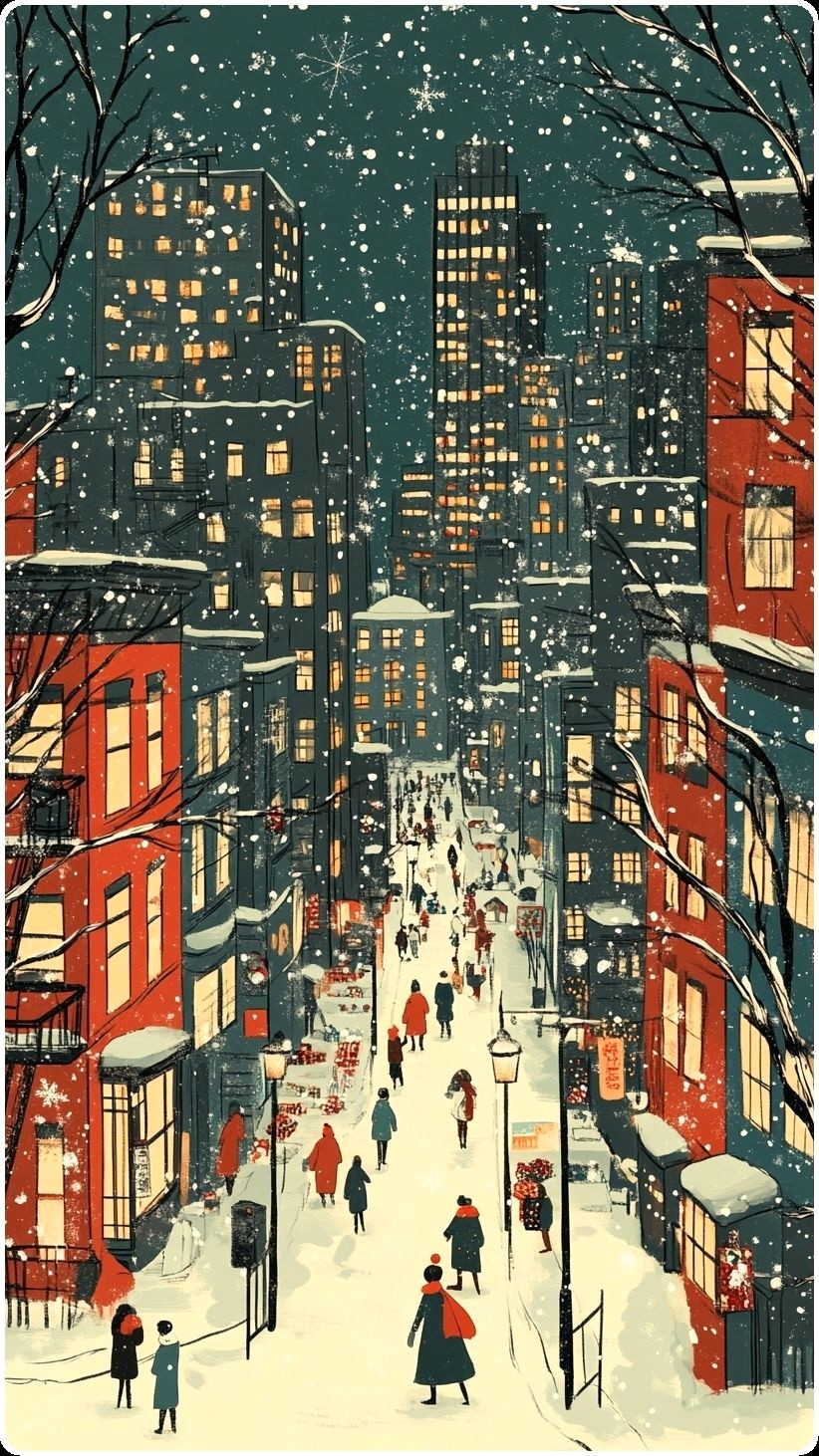 20 Magical Christmas Drawings to Deck the Halls