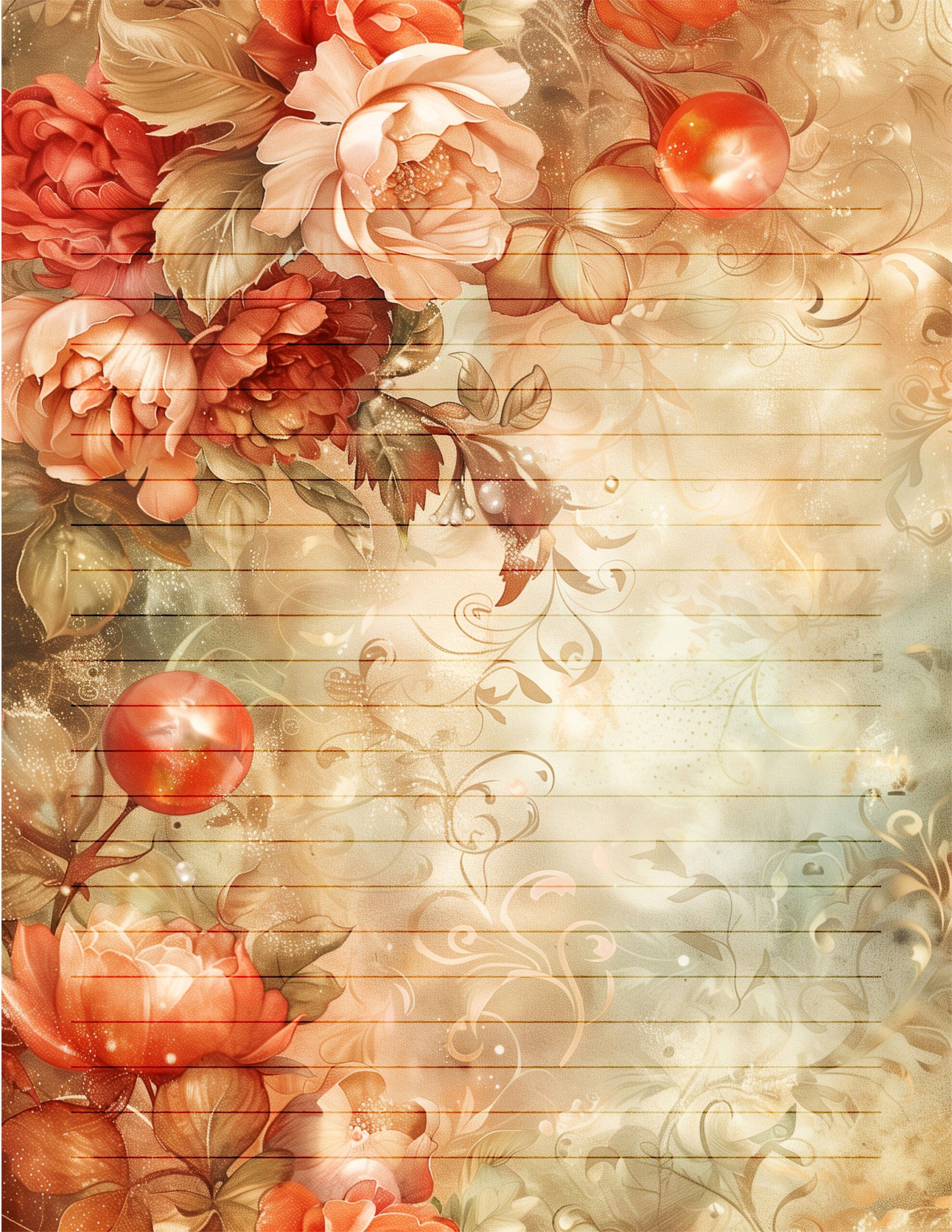 Download Free June Pearl Journal Printables