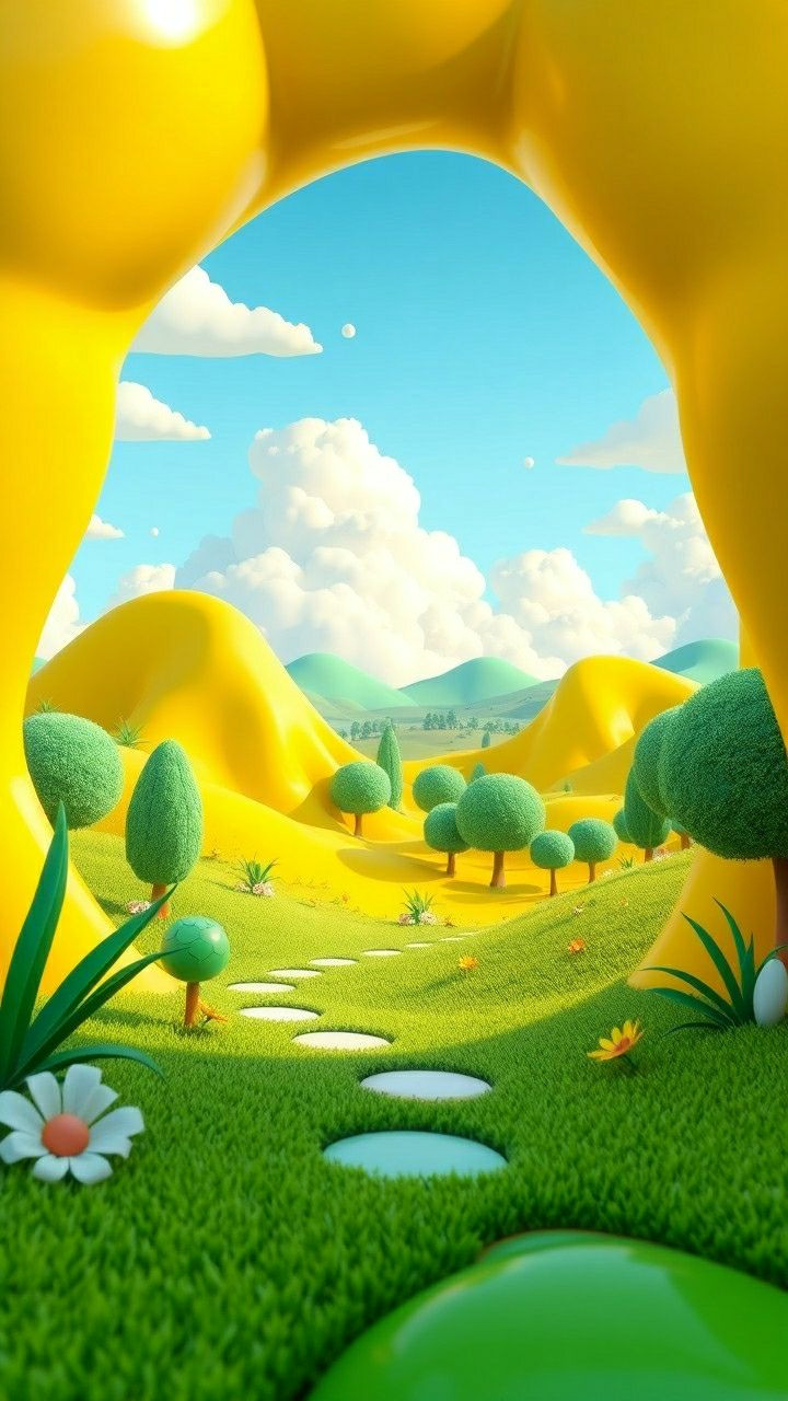 Escape to a Dreamy Landscape Wonderland