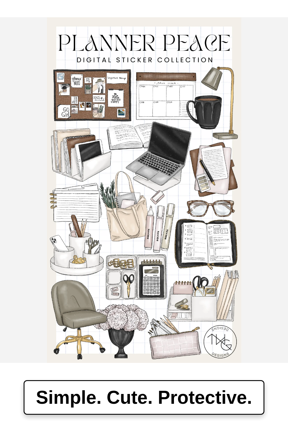 Find Peace in Your Planning with This Free Clip Art